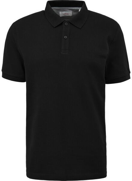 s.Oliver RL POLO SHIRT NOOS Pánska polokošeľa, čierna, veľkosť