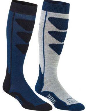 Bula BRAND SKI SOCK Lyžiarske podkolienky, modrá, veľkosť 40-42