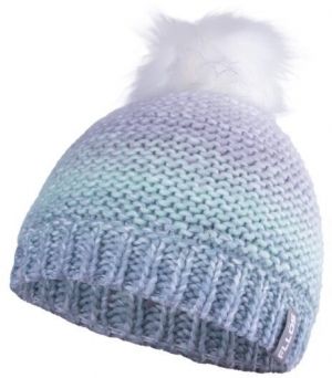 FLLÖS SHELBY Dámska zimná pletená čiapka, fialová, veľkosť