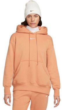 Nike NSW PHNX FLC OS PO HOODIE Dámska mikina, oranžová, veľkosť