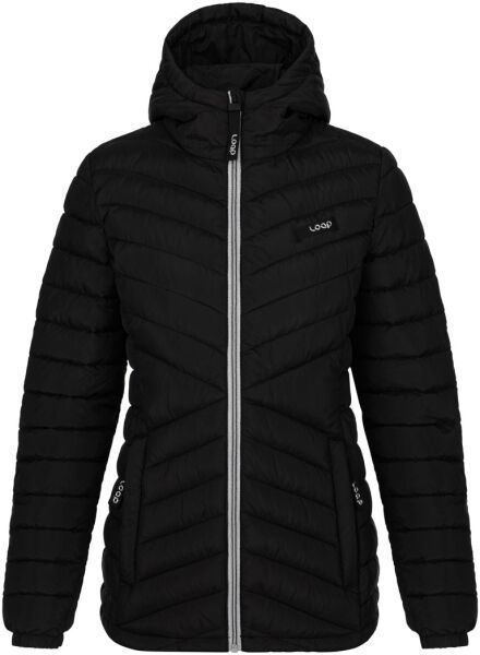 LOAP JESTA Dámska bunda, čierna, veľkosť