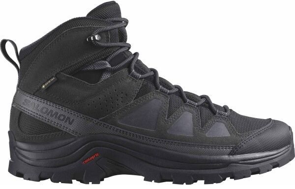 Salomon QUEST ROVE MID GTX Pánska kožená turistická obuv, čierna, veľkosť 45 1/3