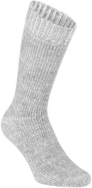 NATURA VIDA COCOON WOOL Pánske ponožky, sivá, veľkosť