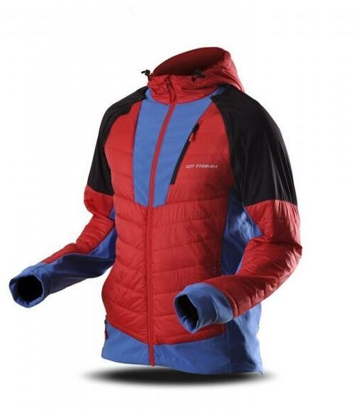 TRIMM CONTRE Pánska bunda, červená, veľkosť XXXL