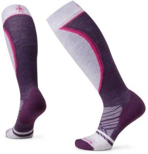 Smartwool SKI TARGETED CUSHION OTC W Dámske lyžiarske ponožky, vínová, veľkosť