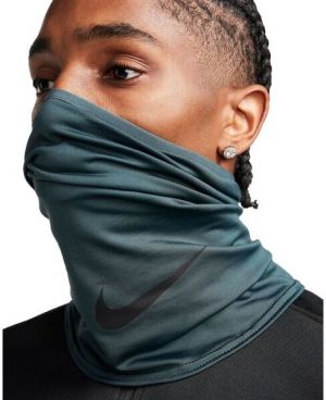 Nike DF NECKWARMER WW Nákrčník, tmavo zelená, veľkosť UNI