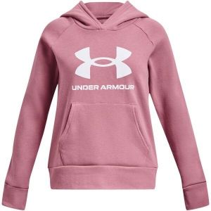 Under Armour RIVAL FLEECE BL HOODIE  Dievčenská mikina, ružová, veľkosť
