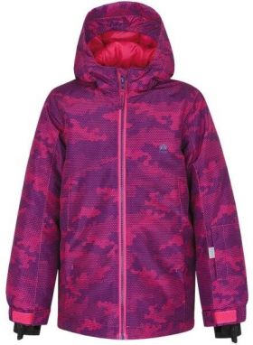 LOAP CUNES Detská lyžiarska bunda, ružová, veľkosť 134-140