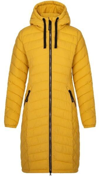 LOAP JERUNA Dámsky kabát, žltá, veľkosť