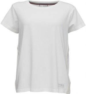 Tommy Hilfiger SHORT SLEEVE T-SHIRT Dámske tričko, biela, veľkosť