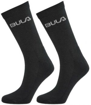 Bula 2PK WOOL SOCK Pánske ponožky, čierna, veľkosť