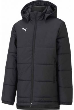 Puma BENCH JACKET JR Chlapčenská bunda, čierna, veľkosť