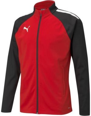 Puma TEAMLIGA TRAINING JACKET Pánska futbalová bunda, červená, veľkosť