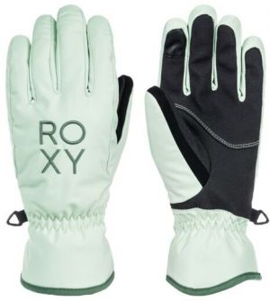 Roxy FRESHFIELD GLOVES Dámske zimné rukavice, svetlo zelená, veľkosť