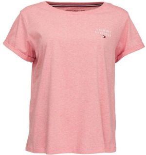 Tommy Hilfiger SHORT SLEEVE T-SHIRT Dámske tričko, ružová, veľkosť