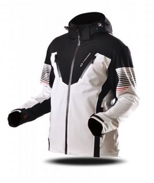 TRIMM AVALON Pánska lyžiarska bunda, bílá, veľkosť