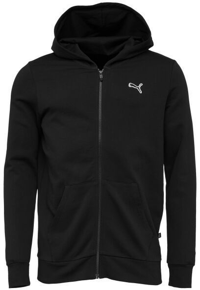 Puma BETTER ESENTIALS FULL ZIP HOODEI FR Pánska mikina, černá, veľkosť