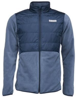 Columbia BASIN BUTTE FLEECE FULL ZIP Pánska hybridná bunda, tmavo modrá, veľkosť