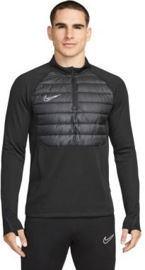 Nike THERMA-FIT ACADEMY Pánska  hybridná mikina, čierna, veľkosť