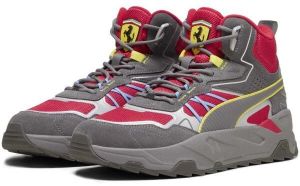 Puma FERRARI TRINITY MID WTR Pánska obuv, sivá, veľkosť 40.5