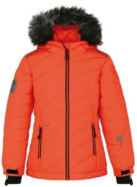 LOAP FULSACA Detská lyžiarska bunda, oranžová, veľkosť 158-164