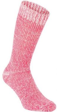 NATURA VIDA COCOON WOOL Dámske ponožky, ružová, veľkosť