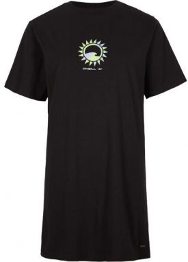 O'Neill WOW T-SHIRT DRESS Dámske tričkové šaty, čierna, veľkosť