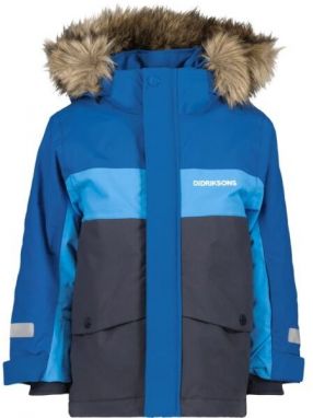 DIDRIKSONS BJÄRVEN Detská zimná bunda, modrá, veľkosť