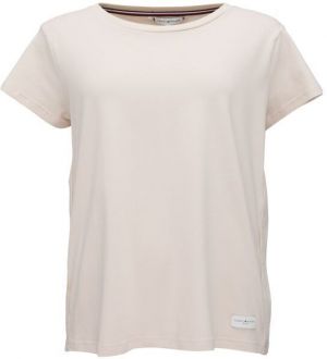 Tommy Hilfiger SHORT SLEEVE T-SHIRT Dámske tričko, béžová, veľkosť