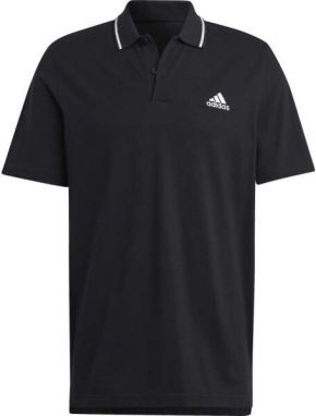 adidas SMALL LOGO POLO SHIRT Pánska polokošeľa, čierna, veľkosť