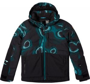 O'Neill TEXTURE JACKET Chlapčenská lyžiarska/snowboardová bunda, čierna, veľkosť