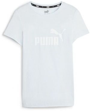 Puma ESS LOGO TEE G Dievčenské tričko, svetlomodrá, veľkosť