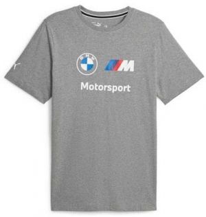 Puma BMW M MOTORSPORT ESS Pánske tričko, sivá, veľkosť