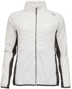 CMP WOMAN JACKET HYBRID Dámska hybridná bunda, biela, veľkosť