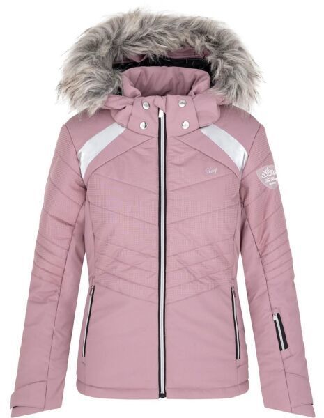 LOAP OKIRUNA Dámska lyžiarska bunda, ružová, veľkosť