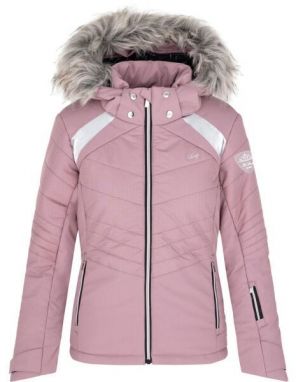 LOAP OKIRUNA Dámska lyžiarska bunda, ružová, veľkosť