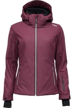 CMP WOMAN JACKET ZIP HOOD Dámska lyžiarska bunda, fialová, veľkosť