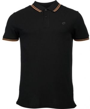 Lotto POLO CLASSICA PQ Pánske polo tričko, čierna, veľkosť XXXL