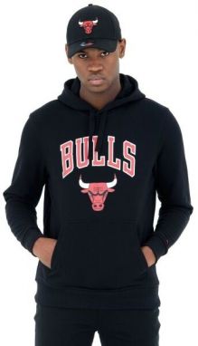 New Era NOS NBA REGULAR HOODY CHIBUL Pánska mikina, čierna, veľkosť