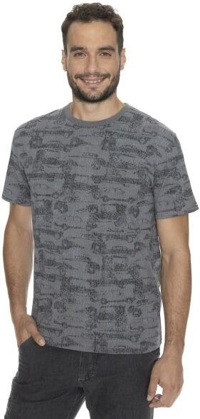 BUSHMAN COOBER Pánske tričko, tmavo sivá, veľkosť