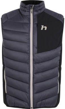 Hannah STOWE II Pánska zateplená vesta, tmavo sivá, veľkosť