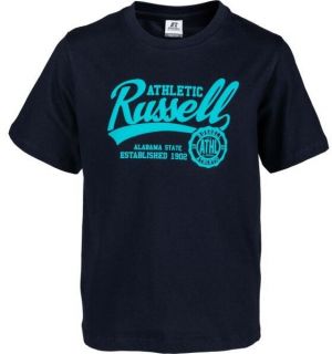 Russell Athletic KIDS T-SHIRT Detské tričko, tmavo modrá, veľkosť