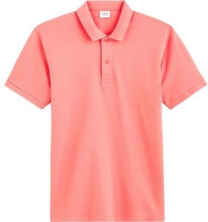 CELIO TEONE Pánske tričko polo, ružová, veľkosť