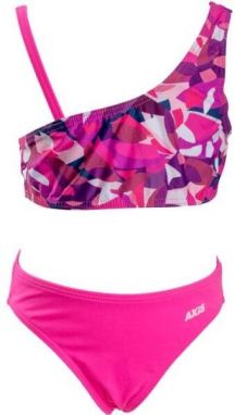 Axis TWO-PIECE SWIM SUIT Dievčenské dvojdielne plavky, ružová, veľkosť