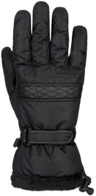 LOAP ROSLANA Dámske rukavice, čierna, veľkosť