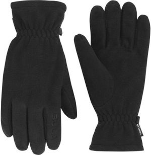 Bula JR BULA FLEECE GLOVES Detské rukavice, čierna, veľkosť 12Y