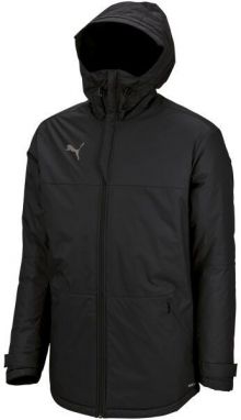 Puma TEAMFINAL PARKA JACKET Pánska bunda, čierna, veľkosť