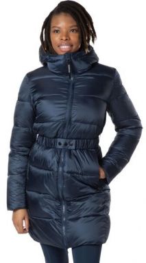 Rossignol LIGHT HOODIE COAT W Voľnočasový dámsky kabát, tmavo modrá, veľkosť