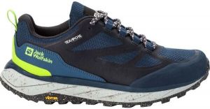 Jack Wolfskin TERRAVENTURE TEXAPORE LOW M Pánska treková obuv, tmavo modrá, veľkosť