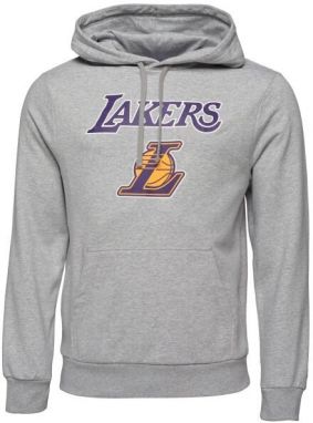 New Era NOS NBA REGULAR HOODY LOSLAK Pánska mikina, sivá, veľkosť